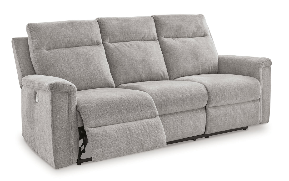 Barnsana Power Reclining Sofa (Color: Ash)