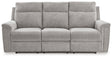 Barnsana Power Reclining Sofa (Color: Ash)