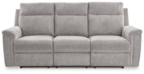 Barnsana Power Reclining Sofa (Color: Ash)