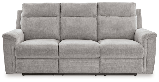 Barnsana Power Reclining Sofa (Color: Ash)