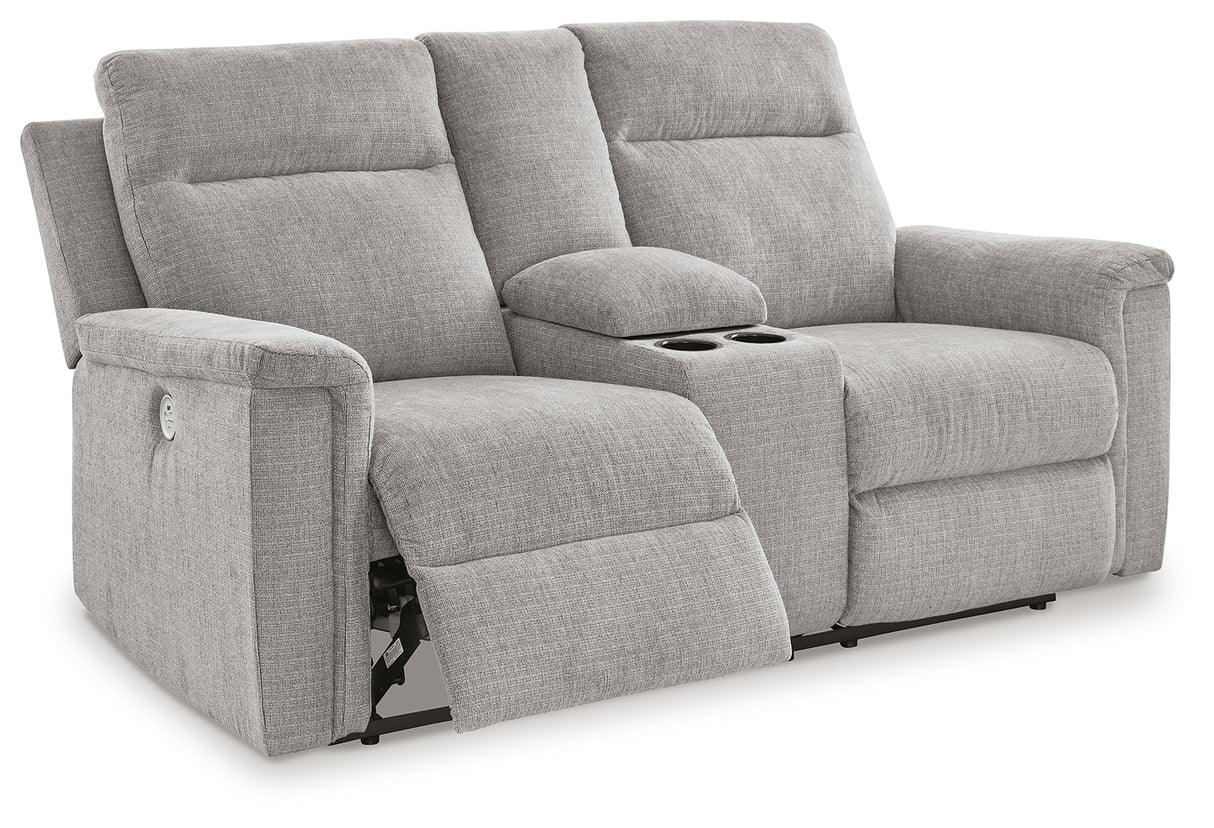 Barnsana Power Reclining Sofa, Loveseat and Recliner