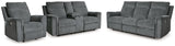 Barnsana Power Reclining Sofa, Loveseat and Recliner
