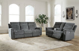Barnsana 3-Piece Sofa, Loveseat and Recliner (Power Reclining Sofa, Power Reclining Loveseat with Console, Power Recliner)