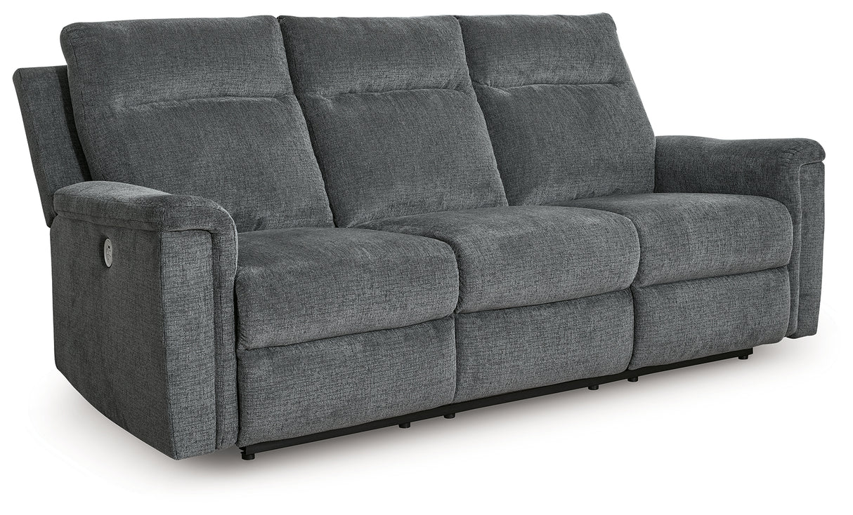 Barnsana 3-Piece Sofa, Loveseat and Recliner (Power Reclining Sofa, Power Reclining Loveseat with Console, Power Recliner)