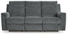 Barnsana Power Reclining Sofa (Color: Gravel)
