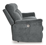 Barnsana Power Reclining Sofa (Color: Gravel)