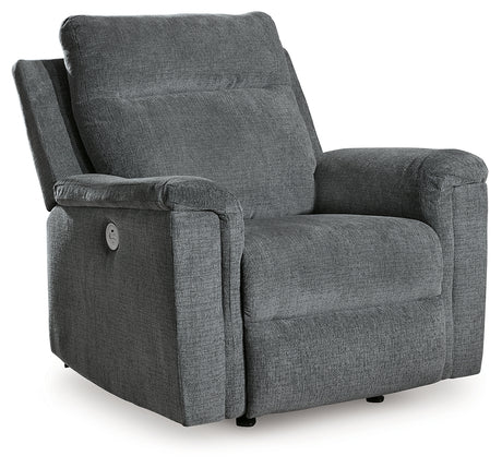Barnsana Power Recliner (Color: Gravel)