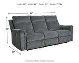 Barnsana 3-Piece Sofa, Loveseat and Recliner (Power Reclining Sofa, Power Reclining Loveseat with Console, Power Recliner)