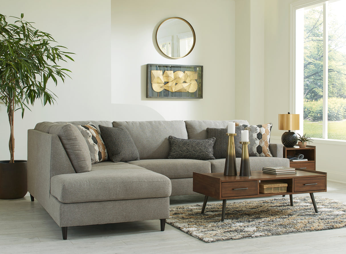 Santasia 2-Piece Sectional with Chaise (Sectional Orientation: Left Arm Facing)
