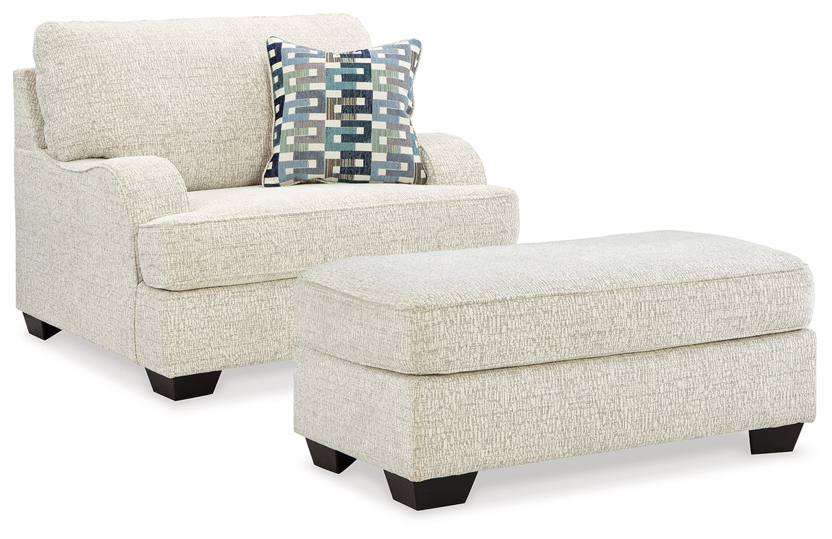 Brebryan Oversized Chair and Ottoman