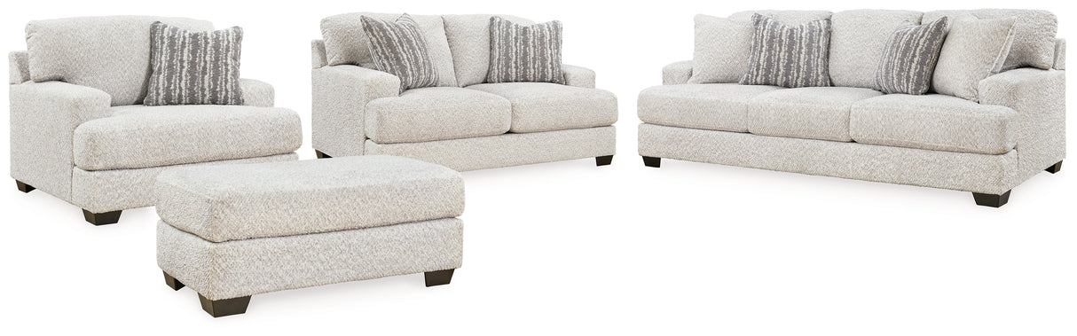Brebryan 4-Piece Sofa, Loveseat, Chair and Ottoman (Sofa, Loveseat, Oversized Chair, Ottoman)