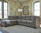 Pitkin 3-Piece Sectional with Ottoman (Left-Arm Facing Corner Chaise, Right-Arm Facing Sofa, Oversized Accent Ottoman)