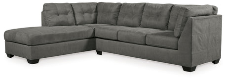 Pitkin 3-Piece Sectional with Ottoman (Left-Arm Facing Corner Chaise, Right-Arm Facing Sofa, Oversized Accent Ottoman)