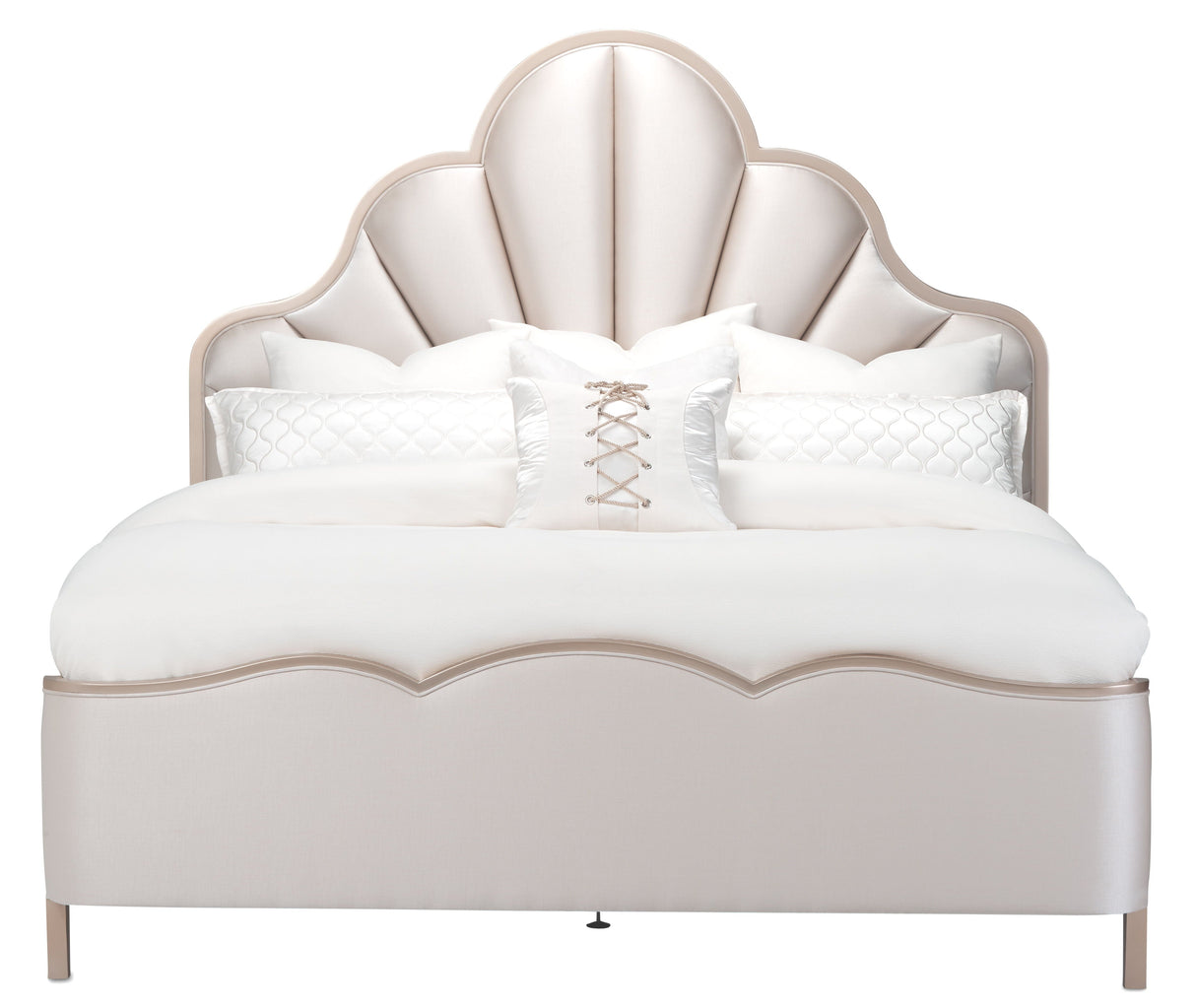 Malibu Crest - Scalloped Panel Bed