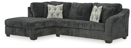 Biddeford 2-Piece Sleeper Sectional with Chaise (Sectional Orientation: Left Arm Facing)