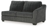 Biddeford 2-Piece Sectional and Oversized Swivel Accent Chair