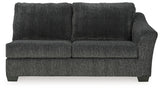 Biddeford 2-Piece Sectional and Oversized Swivel Accent Chair