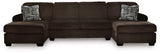 Kimlee 3-Piece Sectional with Double Chaise