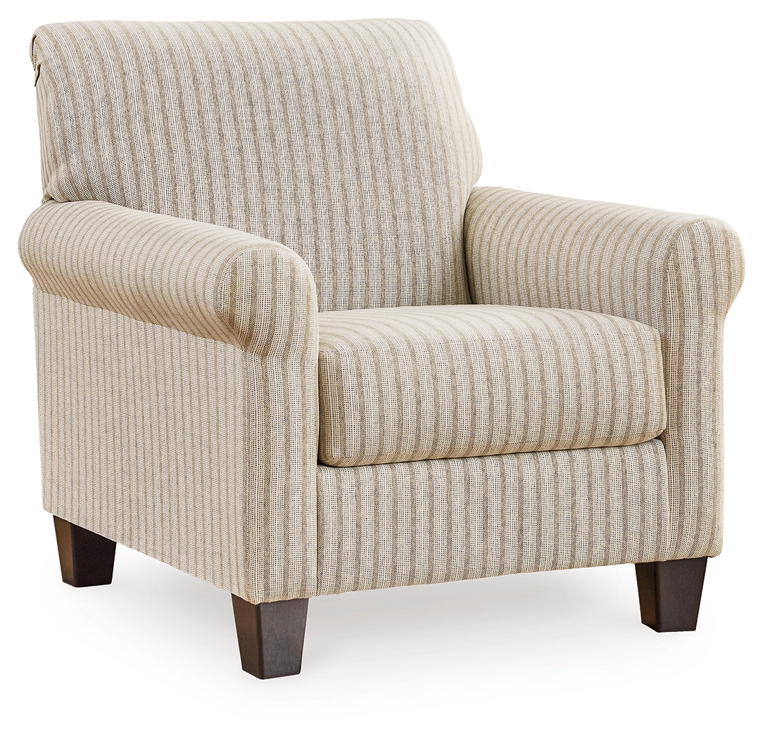 Valerani Accent Chair (Color: Sandstone)