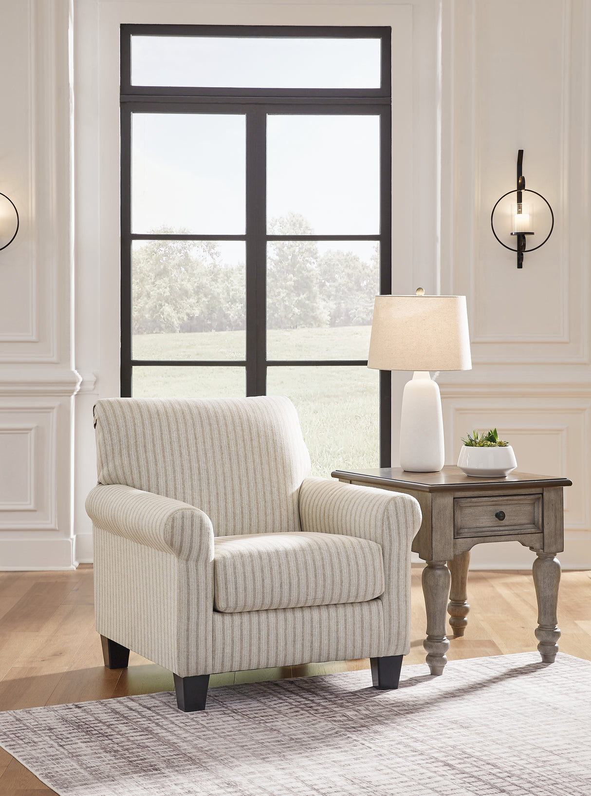 Valerani Accent Chair (Color: Sandstone)