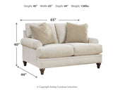 Valerani 4-Piece Sofa, Loveseat, Chair and Ottoman (Sofa, Loveseat, Chair, Ottoman)