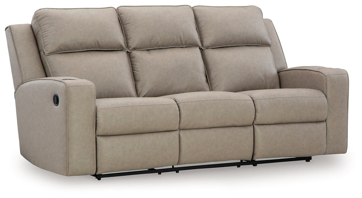 Lavenhorne 3-Piece Sofa, Loveseat and Recliner (Reclining Sofa with Drop Down Table, Reclining Loveseat with Console, Recliner)