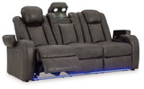 Fyne-Dyme 3-Piece Sofa, Loveseat and Recliner (Power Reclining Sofa, Power Reclining Loveseat with Console, Power Recliner)