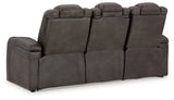 Fyne-Dyme 3-Piece Sofa, Loveseat and Recliner (Power Reclining Sofa, Power Reclining Loveseat with Console, Power Recliner)