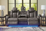 Fyne-Dyme 3-Piece Sofa, Loveseat and Recliner (Power Reclining Sofa, Power Reclining Loveseat with Console, Power Recliner)