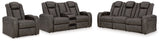 Fyne-Dyme 3-Piece Sofa, Loveseat and Recliner (Power Reclining Sofa, Power Reclining Loveseat with Console, Power Recliner)