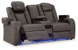 Fyne-Dyme 3-Piece Sofa, Loveseat and Recliner (Power Reclining Sofa, Power Reclining Loveseat with Console, Power Recliner)