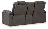 Fyne-Dyme 3-Piece Sofa, Loveseat and Recliner (Power Reclining Sofa, Power Reclining Loveseat with Console, Power Recliner)