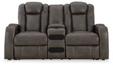 Fyne-Dyme 3-Piece Sofa, Loveseat and Recliner (Power Reclining Sofa, Power Reclining Loveseat with Console, Power Recliner)