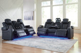 Fyne-Dyme 2-Piece Sofa and Loveseat (Power Reclining Sofa, Power Reclining Loveseat with Console)