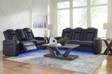 Fyne-Dyme 2-Piece Sofa and Loveseat (Power Reclining Sofa, Power Reclining Loveseat with Console)