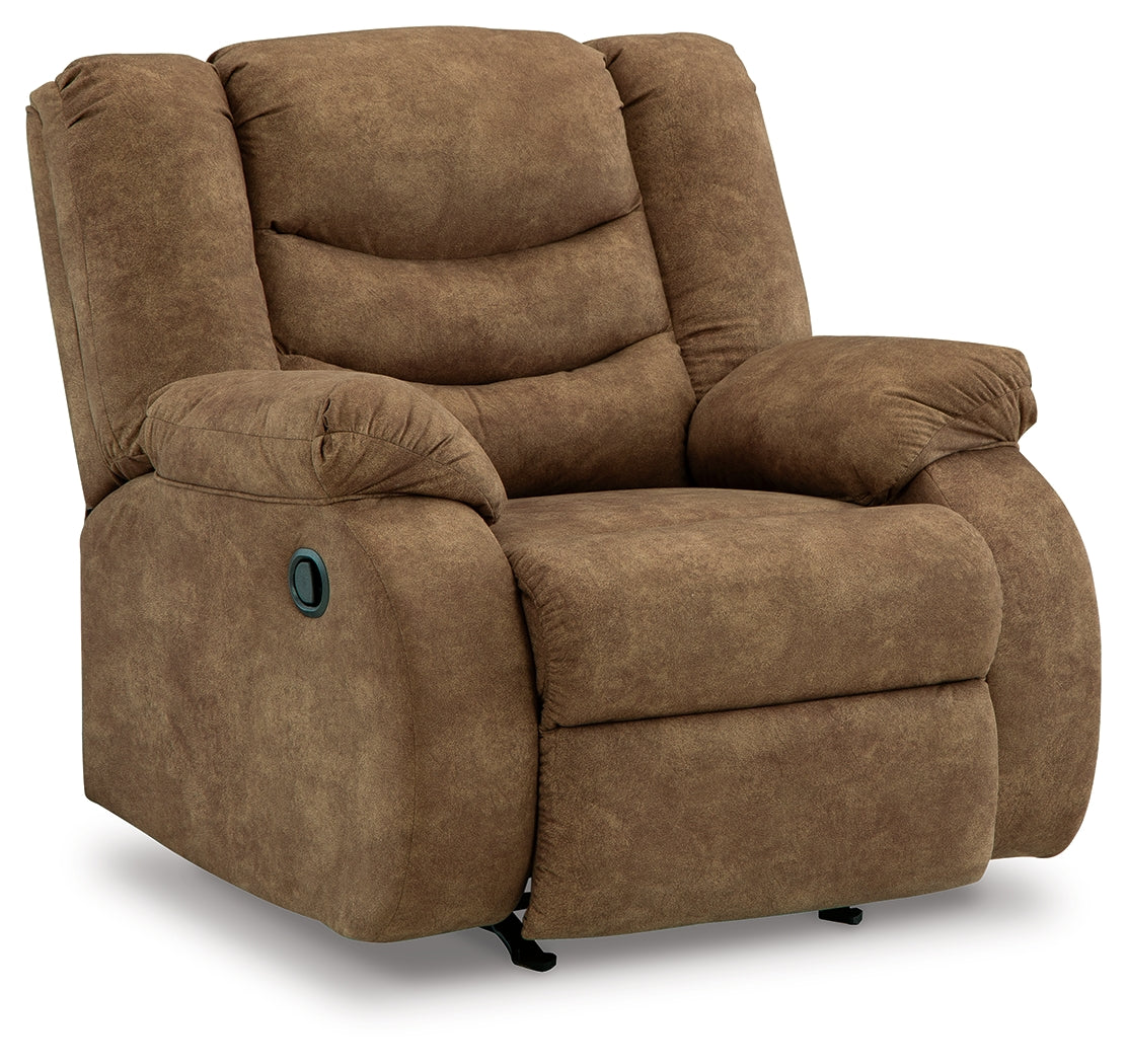 Partymate 3-Piece Sectional with Recliner (Left-Arm Facing Reclining Loveseat with Half Wedge, Right-Arm Facing Reclining Loveseat with Half Wedge, Recliner)