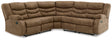 Partymate 2-Piece Reclining Sectional (Color: Brindle)