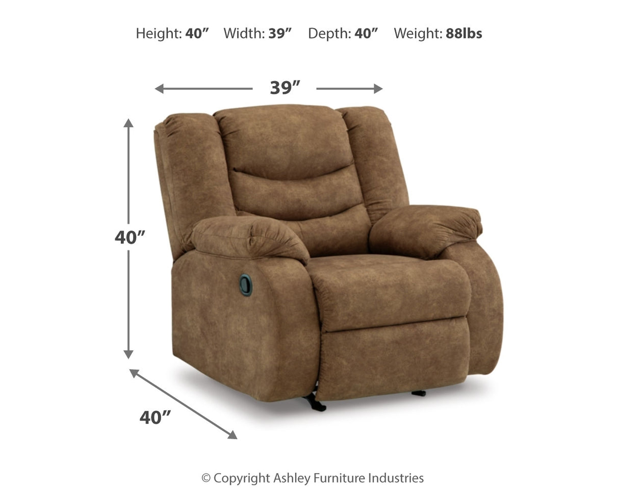 Partymate 3-Piece Sectional with Recliner (Left-Arm Facing Reclining Loveseat with Half Wedge, Right-Arm Facing Reclining Loveseat with Half Wedge Console, Recliner)