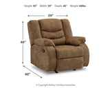 Partymate 3-Piece Sectional with Recliner (Left-Arm Facing Reclining Loveseat with Half Wedge, Right-Arm Facing Reclining Loveseat with Half Wedge, Recliner)