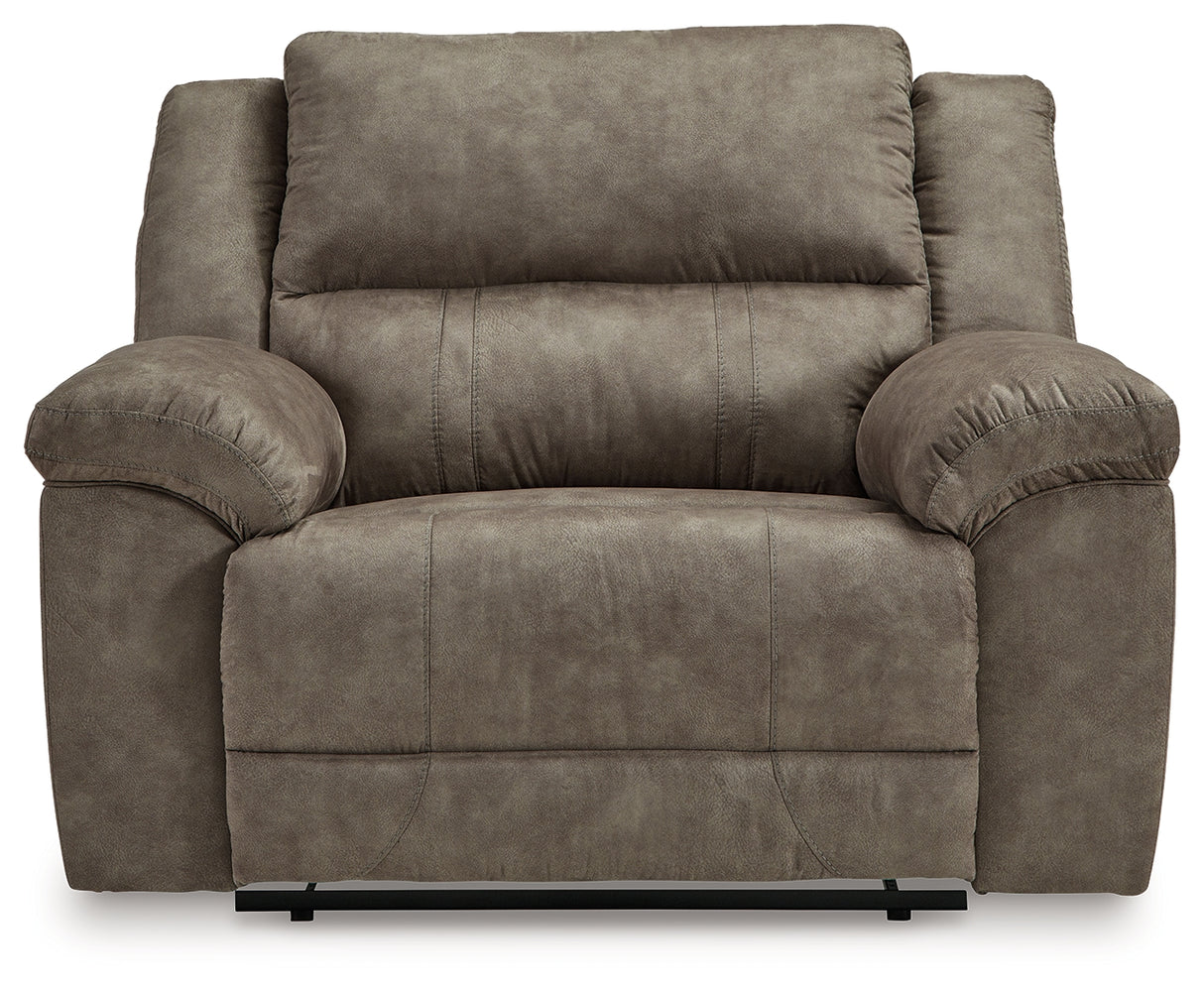 Laresview Oversized Recliner (Color: Fossil)