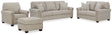 Gaelon 4-Piece Sofa, Loveseat, Chair and Ottoman (Sofa, Loveseat, Chair, Ottoman)