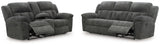 Frohn 2-Piece Sofa and Loveseat (Reclining Sofa, Reclining Loveseat with Console)