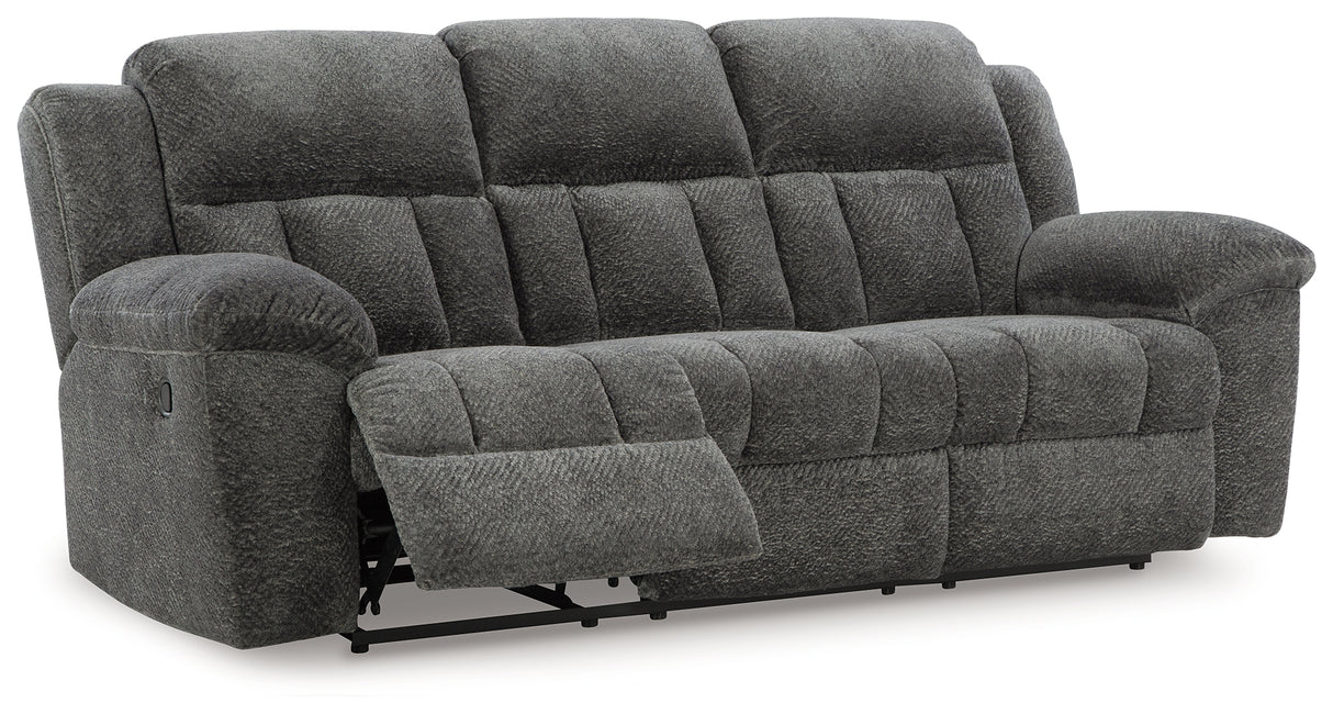 Frohn Reclining Sofa (Color: Graphite)