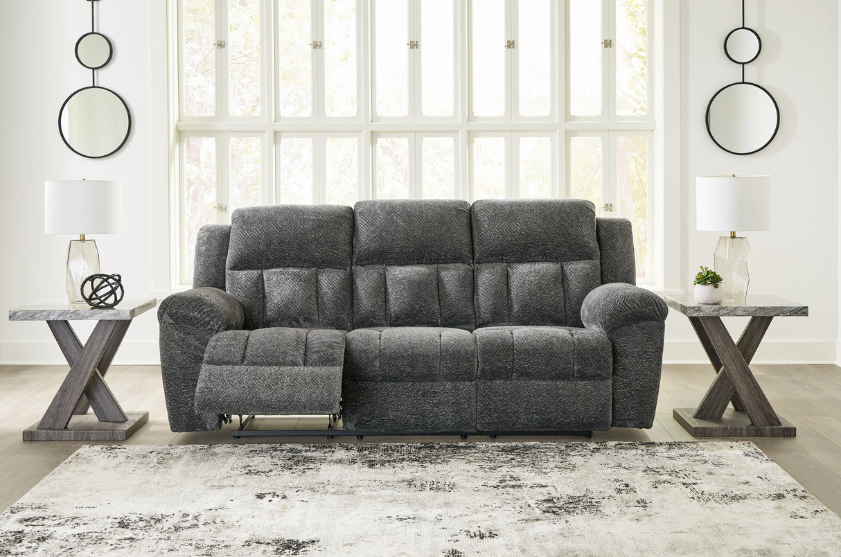 Frohn Reclining Sofa (Color: Graphite)