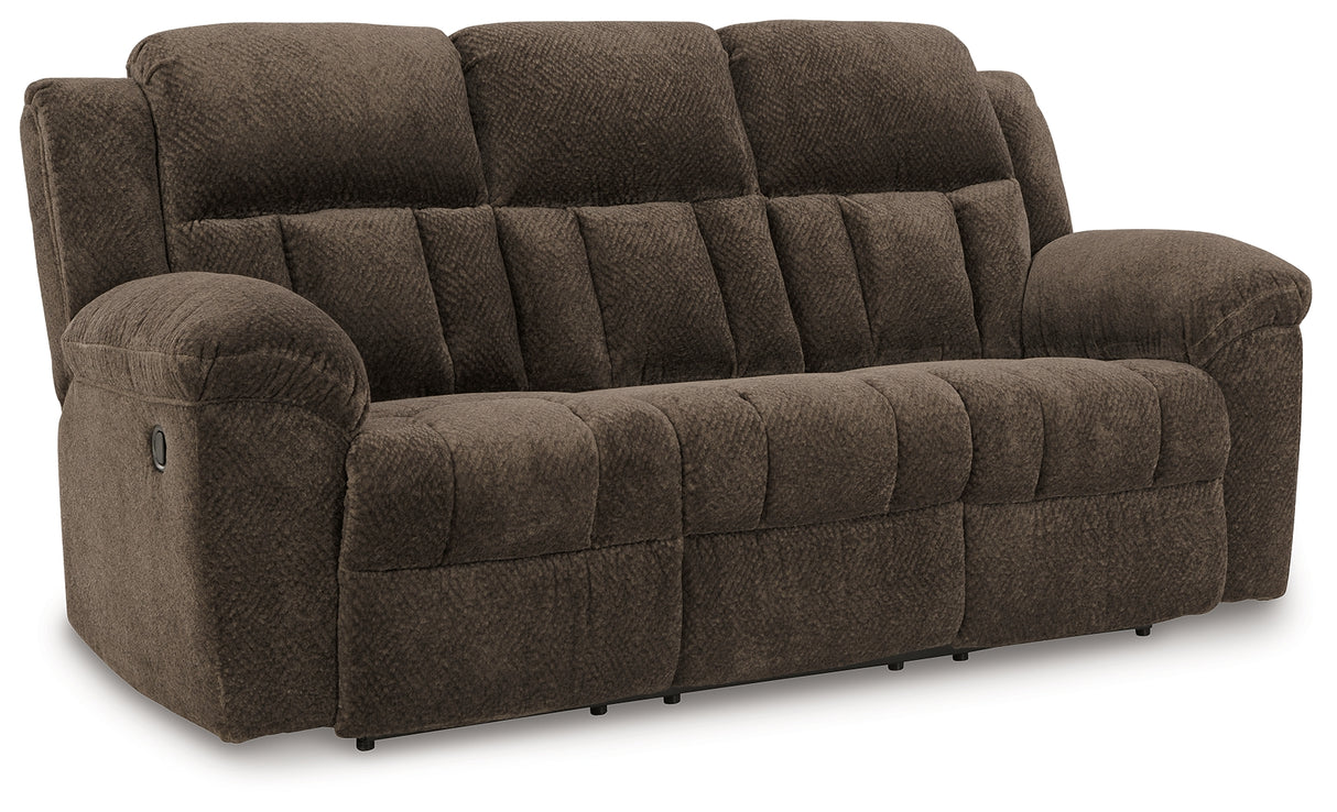Frohn Reclining Sofa (Color: Chocolate)