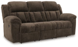 Frohn Reclining Sofa (Color: Chocolate)