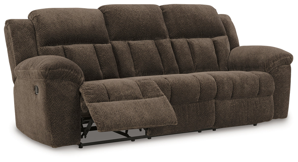Frohn Reclining Sofa (Color: Chocolate)