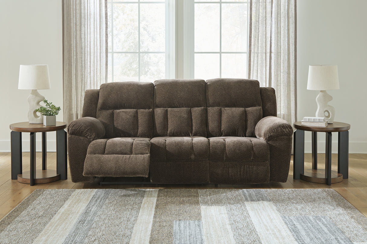Frohn Reclining Sofa (Color: Chocolate)