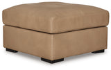 Bandon Oversized Accent Ottoman (Color: Toffee)