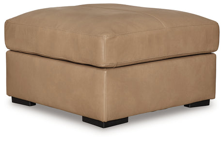 Bandon Oversized Accent Ottoman (Color: Toffee)